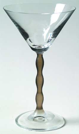 Sofia Black Martini Glass