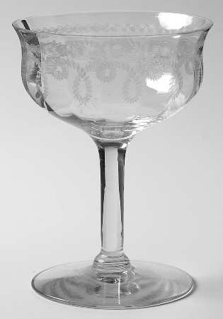 Etch 197 Champagne/Tall Sherbet
