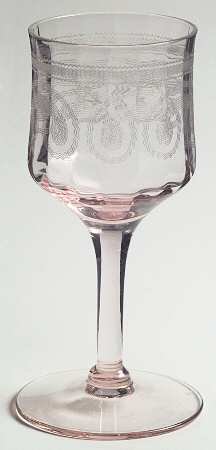 NE329 PINK Wine Glass