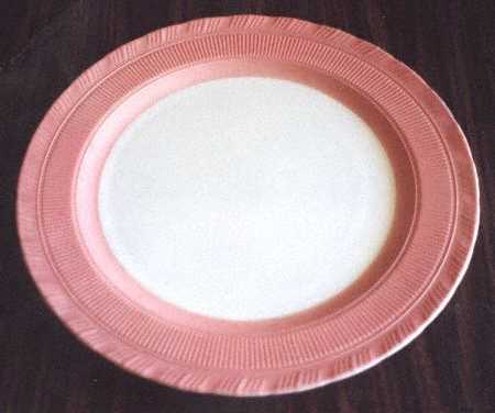 Oxford Pink 11" Sandwich Plate