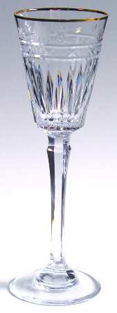 Croton Gold Cordial Glass