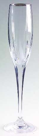 Flame D'Amore Platinum Fluted Champagne