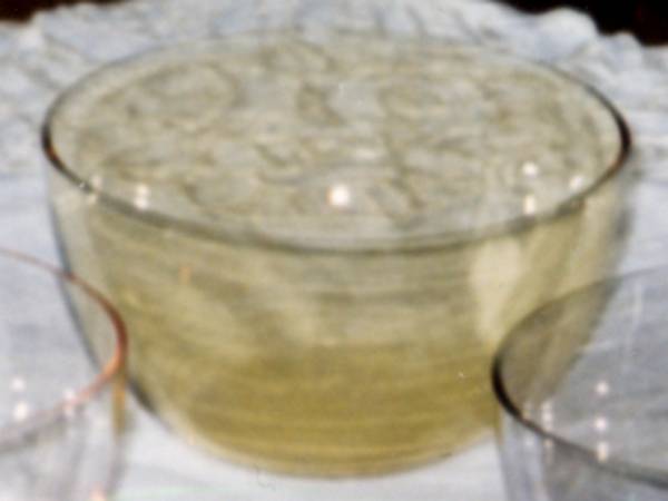 Americana Topaz Finger Bowl