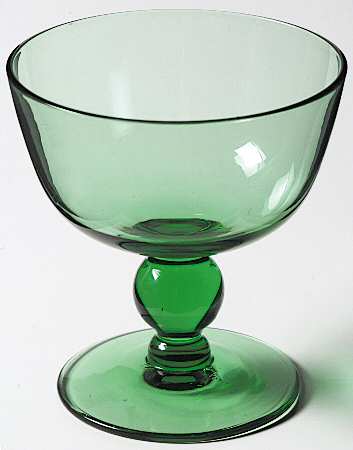 Americana Green Champagne/Tall Sherbet