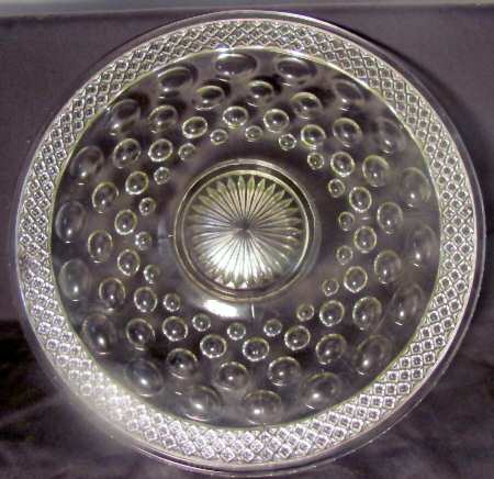 Opal Clear 12" Sandwich Plate