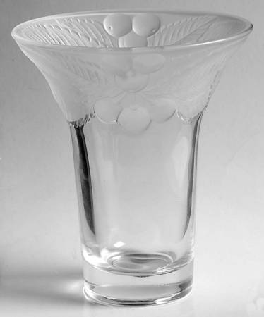 Bountiful (Frosted Design) 6" Flower Vase