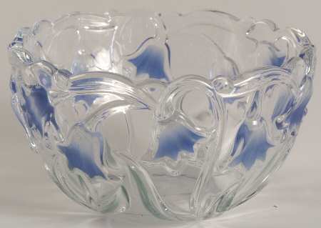 Bluebells Green Blue 5" Round Bowl