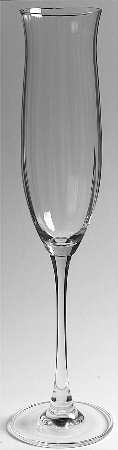 High Society Optic Fluted Champagne