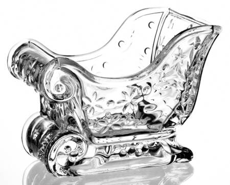 Silent Night (Sa958) Open Candy Dish