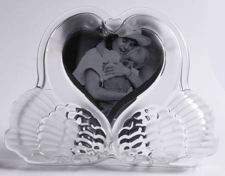 Swan Frame-Holds 3" X 3" Photo