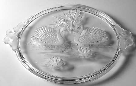 Swan Cake Plate