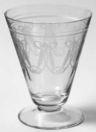 345 1-2 Clear (Stem 7659) 9 Oz Footed Tumbler