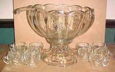 Colonial Clear (15 Piece) Punch Set (PUN,PUNST,12 PCUM1,CLAD)