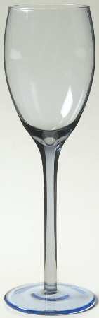 Elegance Blue Wine Glass