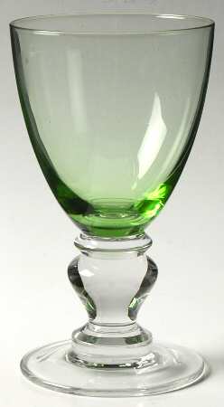 Provence Green Wine Glass
