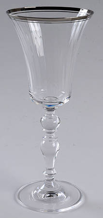 Venetian Platinum Water Goblet