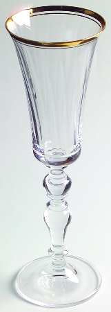 Venetian Gold Fluted Champagne