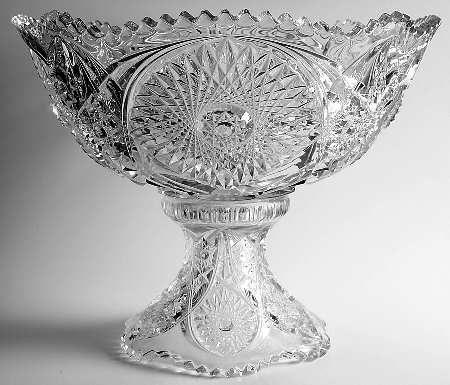 Martec Clear Punch Bowl with Stand