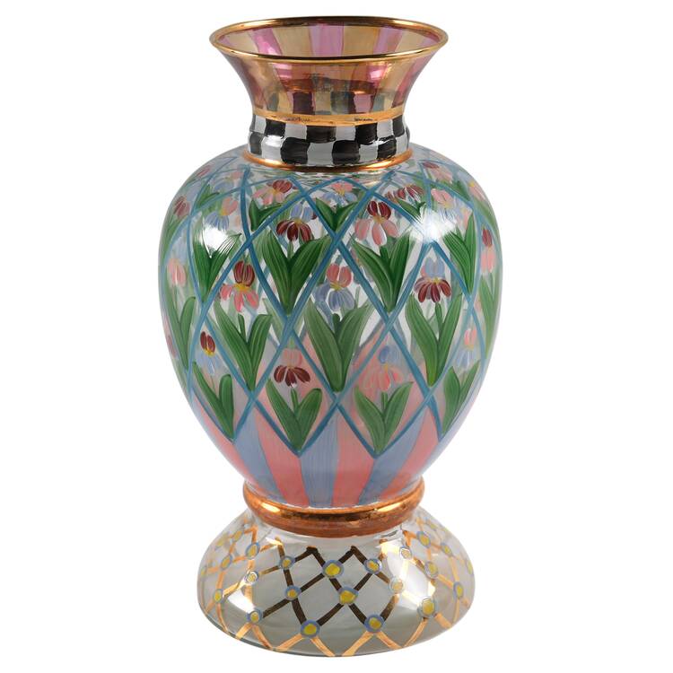 Circus 8" Footed Flared Vase