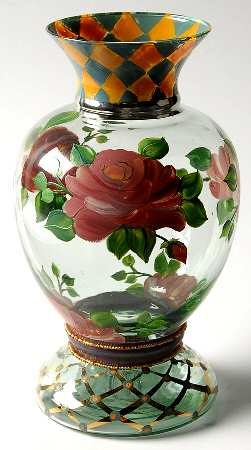 Circus 8" Footed Flared Vase