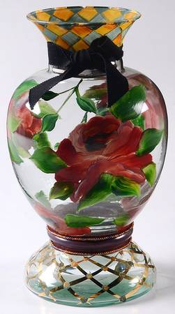 Circus 8" Footed Flared Vase