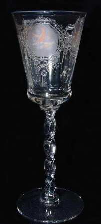 Manchester Pheasant (Stem #7664) Wine Glass