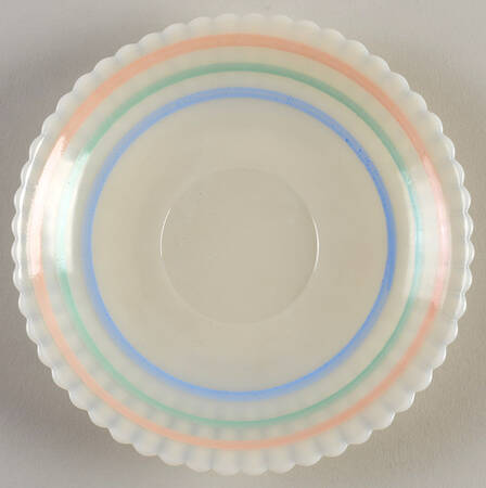 Petalware Cremax Beige Pastel Dec. Saucer Only