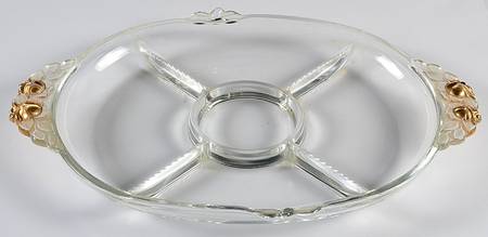Gilded Rose 16" Oval 5 Part Relish