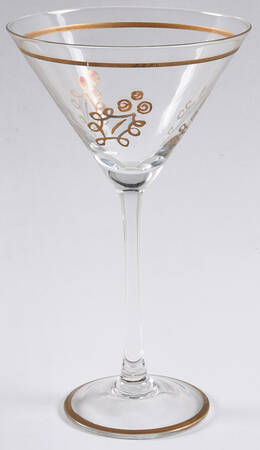 Festive Joy Martini Glass