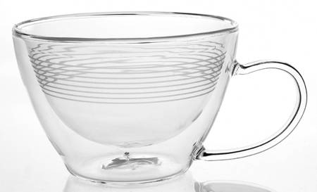 Cheers Double Wall Cappuccino Mug