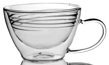 Cheers Double Wall Cappuccino Mug