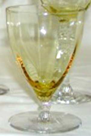Majesty Topaz Yellow Juice Glass