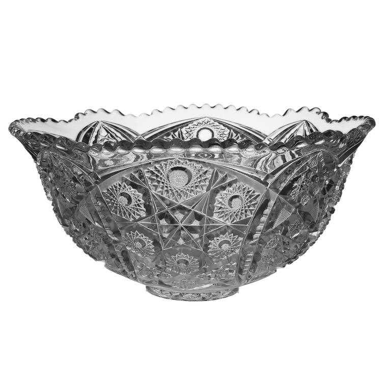 Fentec Clear Punch Bowl by McKee