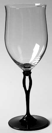 Tuscan Black Water Goblet
