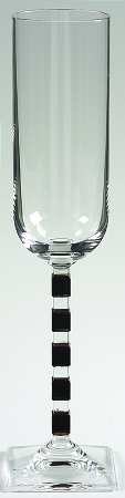 Viewpoint Black Fluted Champagne