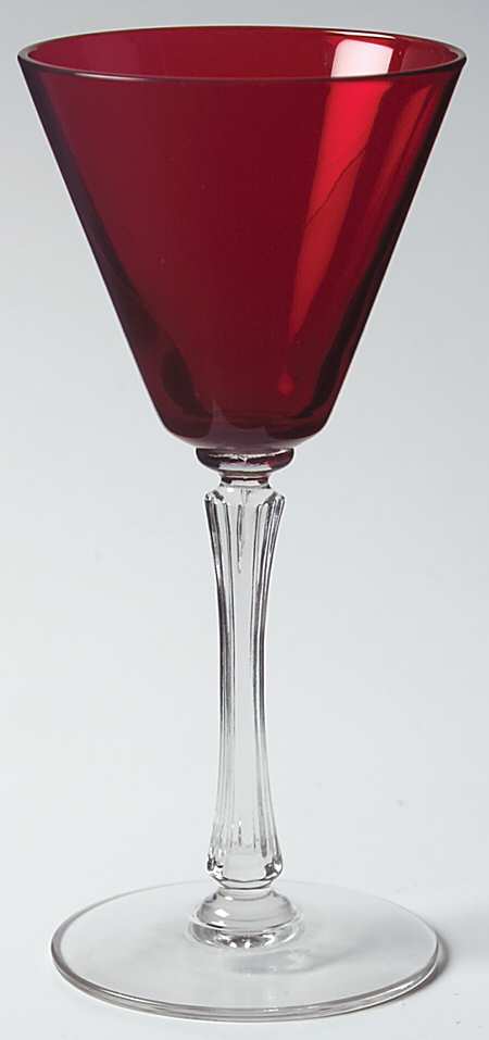 Empire Ruby Wine Glass