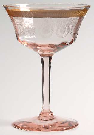 Necklace Pink (Stem 7577) (Gold) Champagne/Tall Sherbet