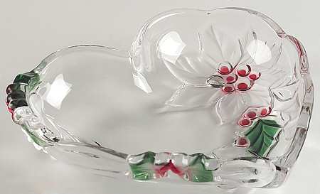 Holiday Bloom Small Heart Bowl