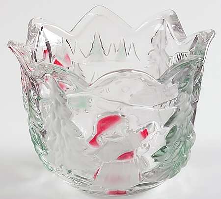 Holiday Landscape Votive Candleholder