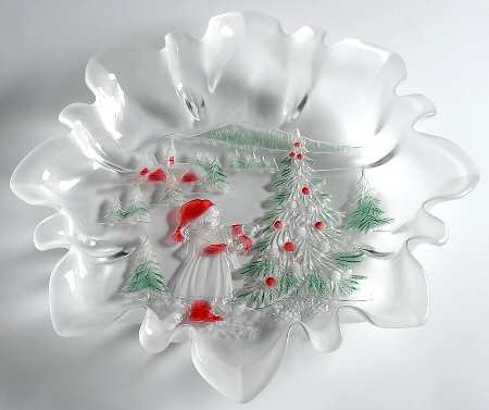 Holiday Landscape 13" and Over, Platter
