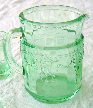 Jennifer Minatures Green Juice/Cocktail Pitcher