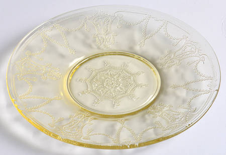 Jennifer Miniatures Yellow Saucer Only