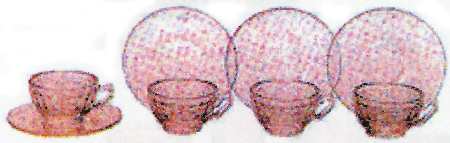 Jennifer Miniatures Yellow Cup & Saucer Set