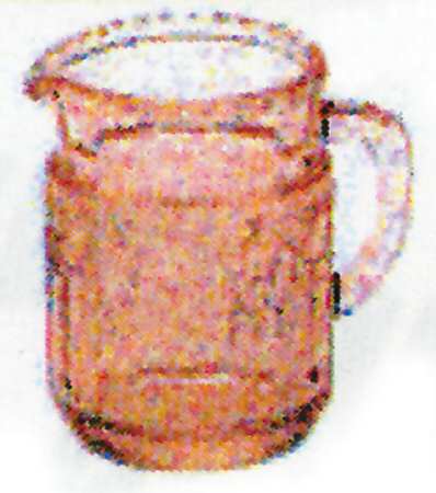 Jennifer Miniatures Yellow Juice/Cocktail Pitcher