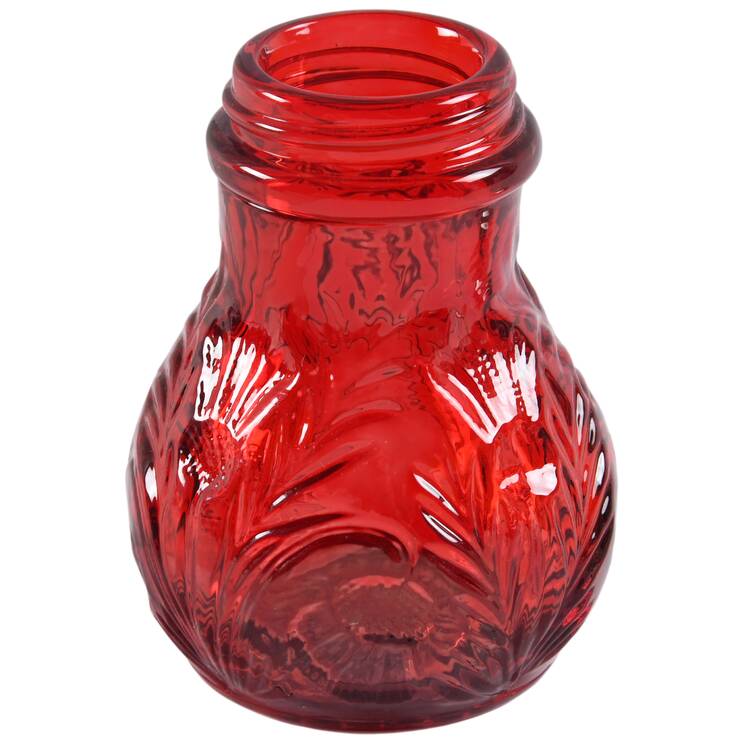 Inverted Thistle Ruby Red Shaker No Lid