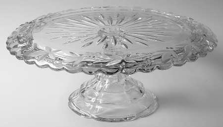 Garden Terrace Round Cake Stand