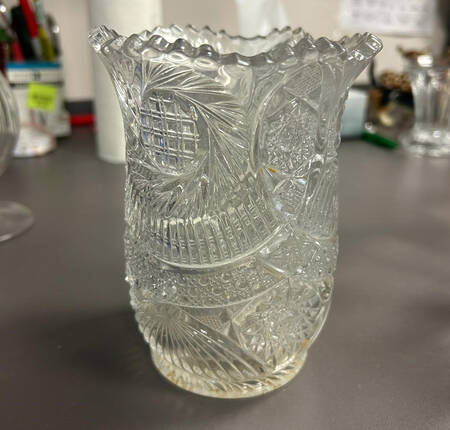 Sunburst Celery Vase