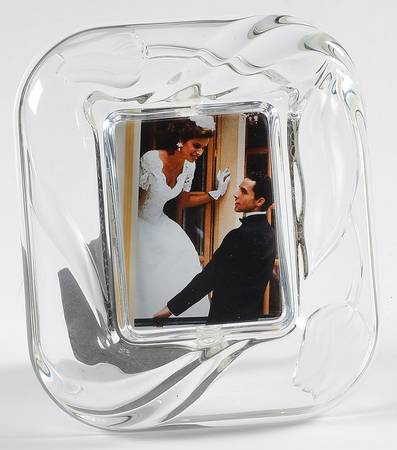 Tulips Satin Frame-Holds 2" X 3" Photo