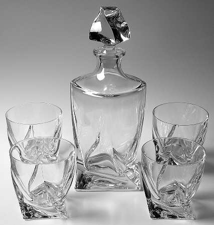 Motion (5 Piece) Decanter Set (CDEC & 4 DOLD)