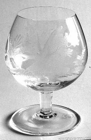 Whisky Birds of the Wild Brandy Glass